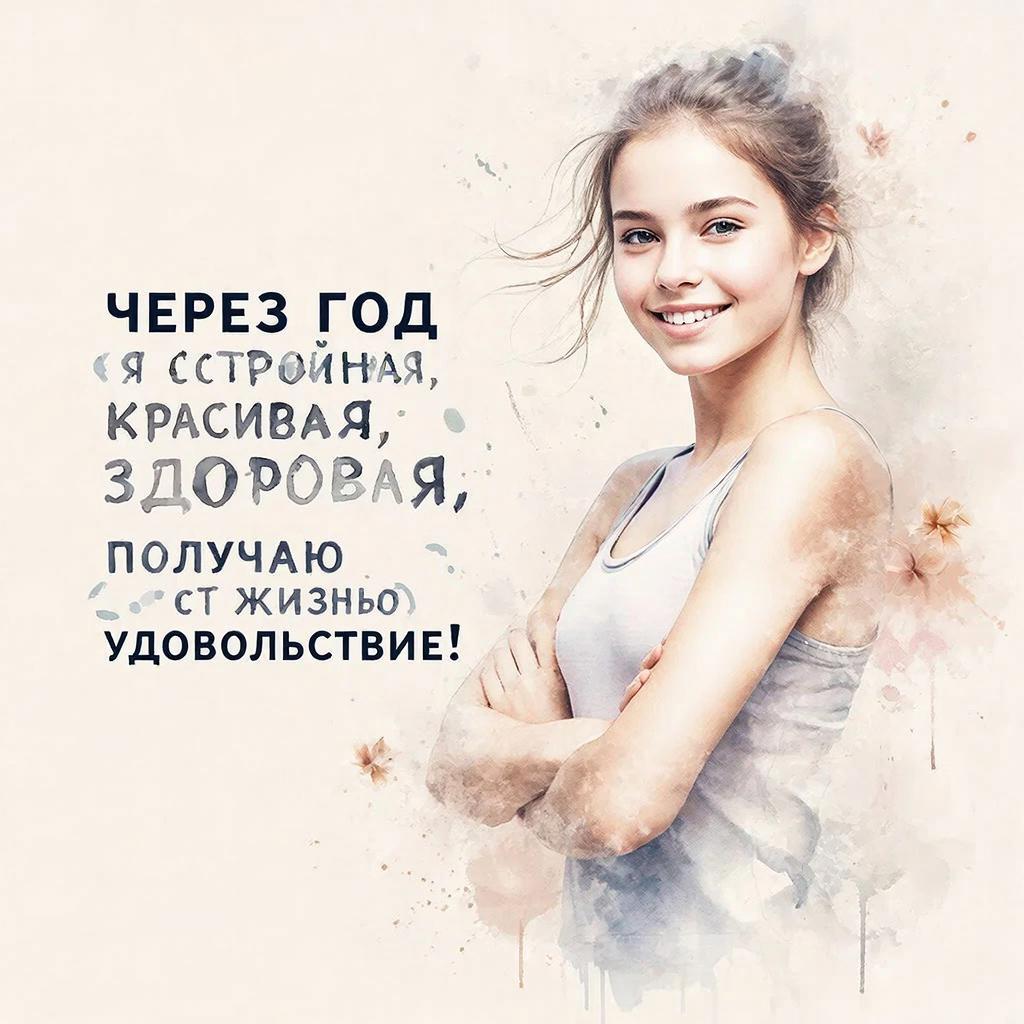 Год до идеала: стройность, красота, здоровье и счастье!