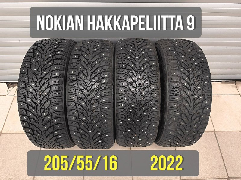 ❎ Продается комплект шин с дисками Зима шипы
Nokian hakkapeliitta 9 

Размер 205 55 16 
Год производ...