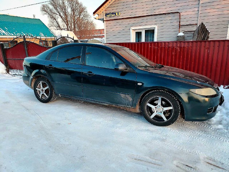 Мазда 6 2006 1.8 106 л.с 4 электростеклоподьемника. ABS, ESP. Электро регулировка зеркал. Климат-...