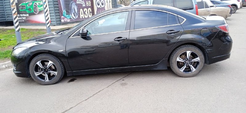 Продам Мазда 6 2008 г 
2.0 л АКПП (150л.с)
цвет черный 
167000 км родного пробега
Куплена в салоне в...