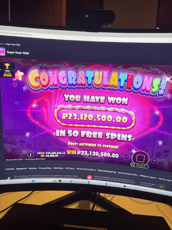 +230.000$ влегкую, крутил как обычно слот Sweet Bonanza 🤗 🎁 Играю тут - fast-blackjack.page.gd...