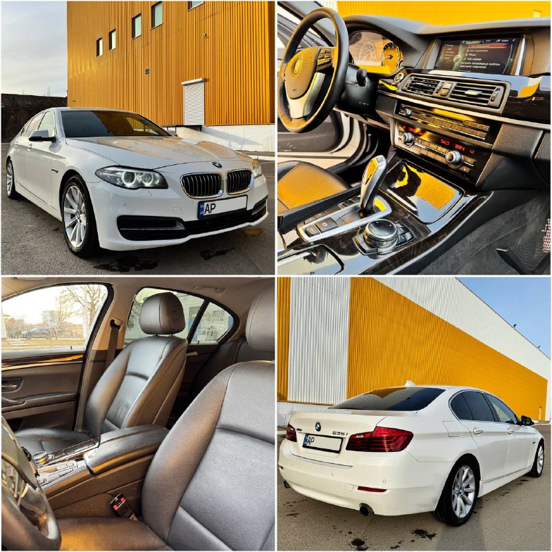 Продам BMW F10 535 (БМВ Ф10) •2014 год •двигатель 3.0 л, бензин; 306 лошадиных сил; •полный привод...