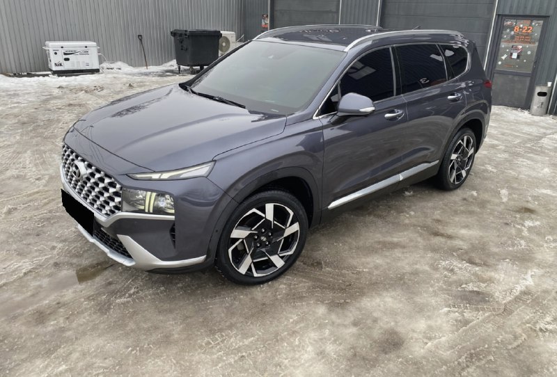 🚘 Hyundai Santa FE 2021 Дизель 2.2, передний привод, автомат. Машина достойная внимания, ЛКП в иде...
