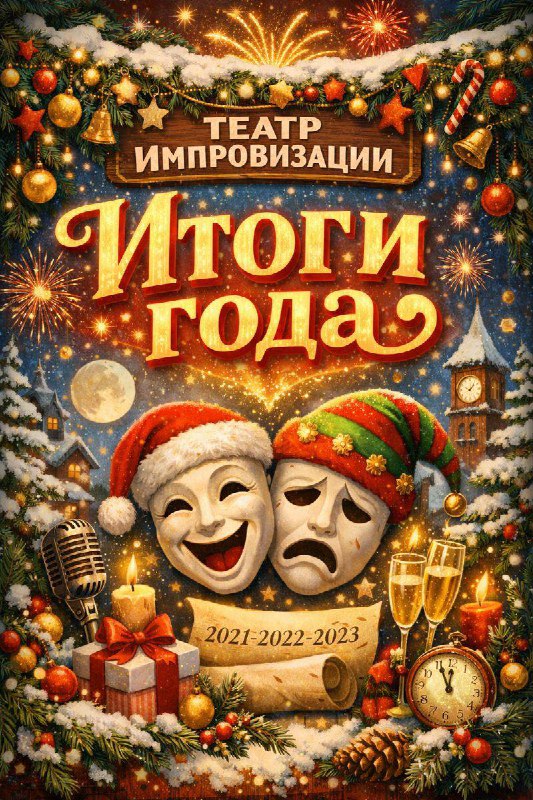 #31декабря2025 19.00 «Творческая встреча в формате Театр импровизации» ( тренинг ) #цена 30 ла...