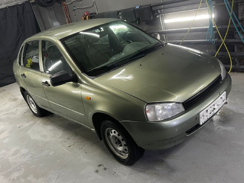 Калина 2010, 1.6 80 лс Автотека зелень 🌿 -4 хоза, -Без ДТП -Пробег оригинал 176000 - музыка USB, ВТ...