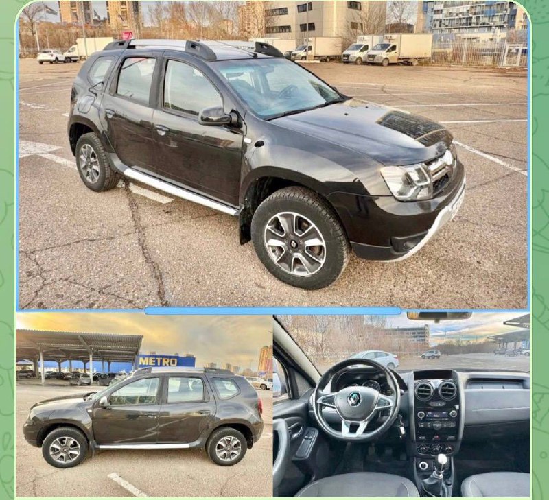 Продаю Рено Дастер ✔️Экс 2020 года ✔️1,6 мех ✔️полный привод 🔥Богатая комплектация ✔️1 хозяин ✔...