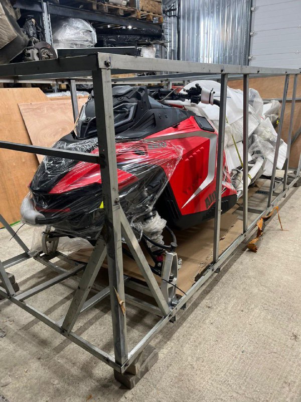 Новинка 2024 года!. Надежный и мощный снегоход Красный: AODES Alpine Cross на 44 гусенице Черный с ...