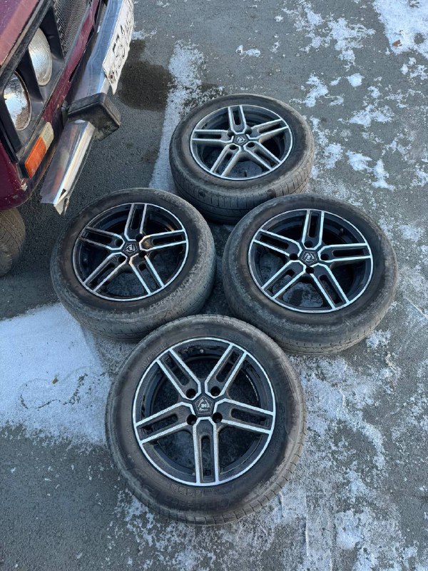 Продам комплект литья R14 4:98 на летней резине г.Орск...