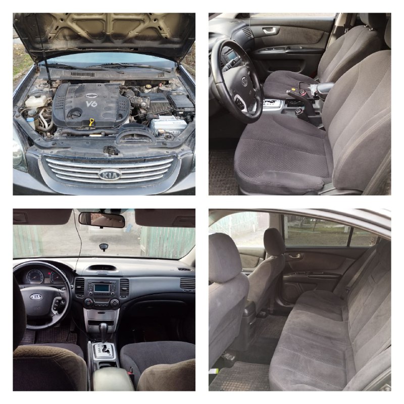 Продам Kia Magentis 2.7 AT 2006г. Пробег 140. Состояние нормальное, присутслуют моменты по лкп, трещ...