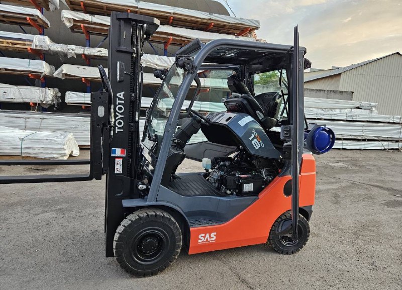 Газовый погрузчик Toyota 1,8 т 2020 г. Вилочный погрузчик Тойота Цена 550 000₽ Вилочный газовый по...