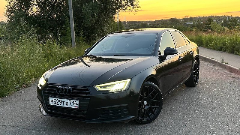 Ауди А4 2016 год 2.0 190 лс 3 хозяина Зеленая автотека Один крашенный элемент Технически идеальн...