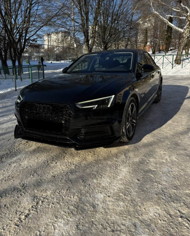🚘Audi A4 2018 г🚘 Двигатель: бензин2.0 (252 л.с.) Коробка: автомат S-tronic Привод: полный (Quattro)...