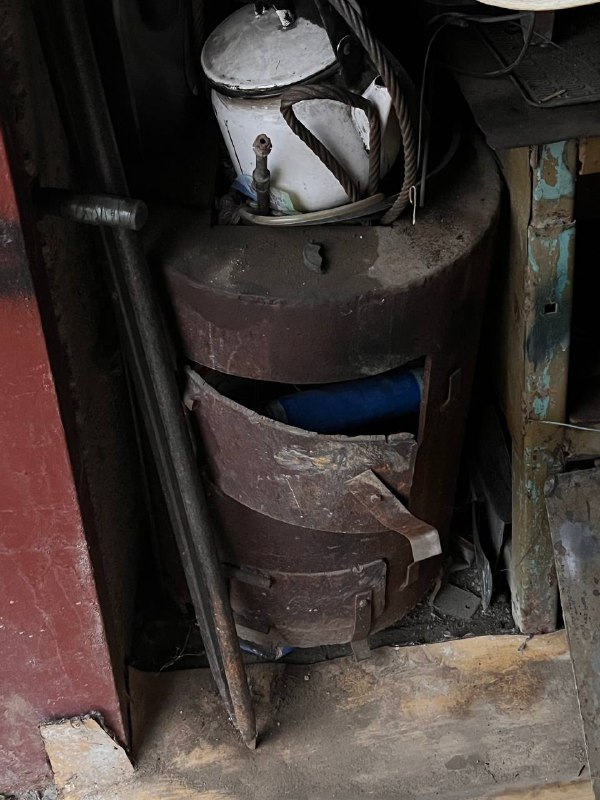 Печь буржуйка 10 мм...